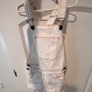 Kids white overalls